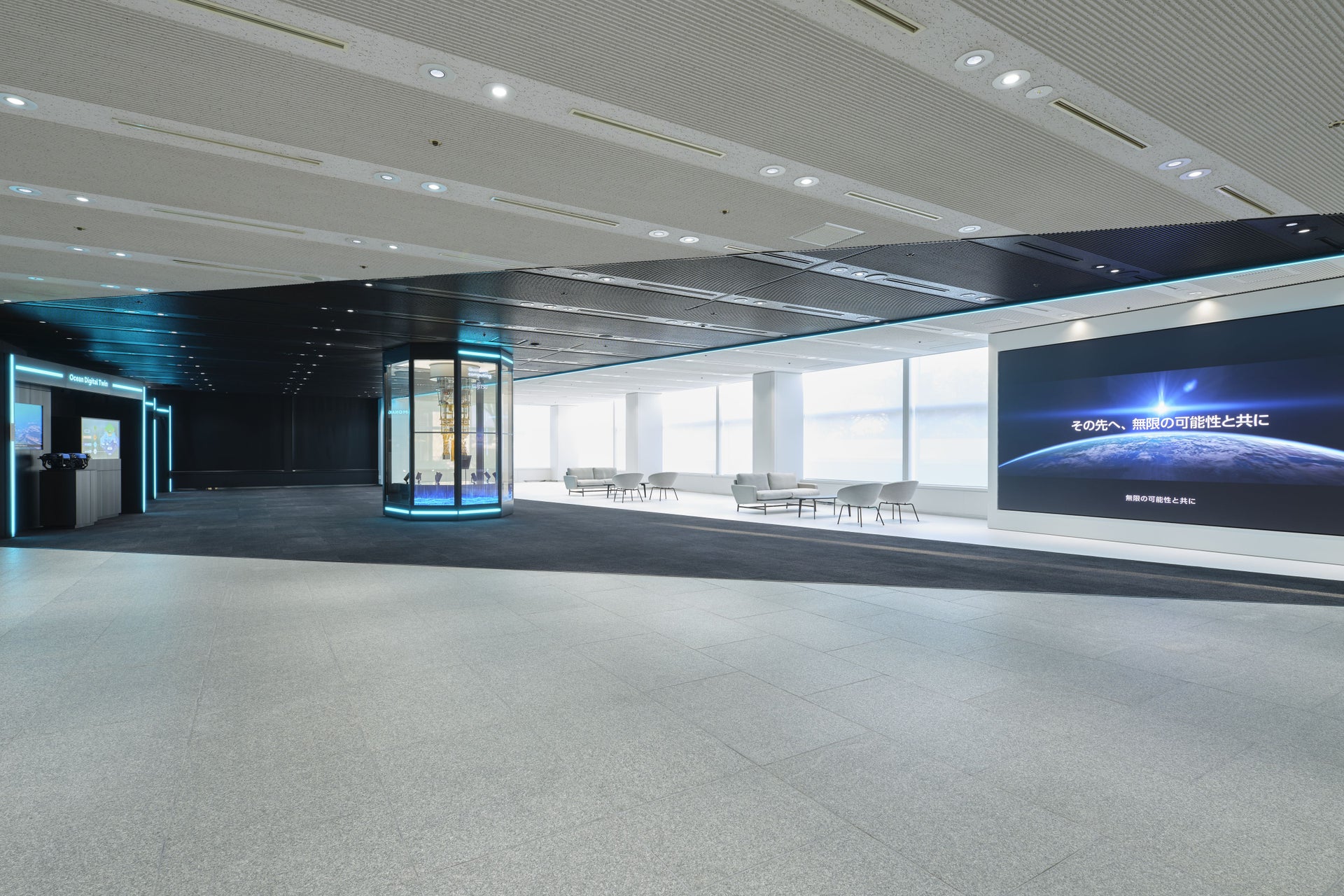 Fujitsu Techonlogy Park 本店エントランス　リニューアル